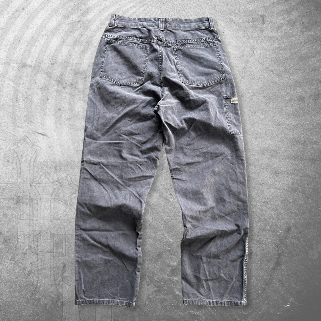 Grey Tommy Hilfiger Double Knee Pants 2000s (33x31)