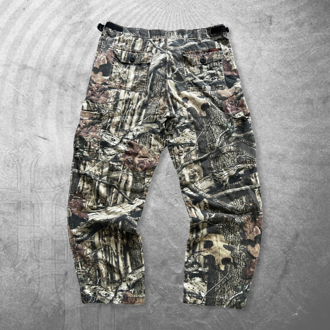 Tree Camo Cargo Pants 1990s (34-36x30)