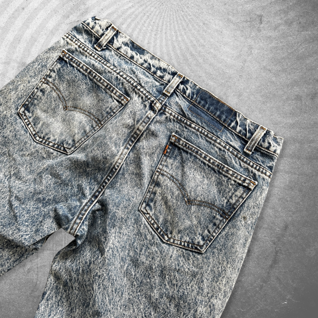 Stonewash Levi’s Orange Tab Jeans 1990s (33x29)