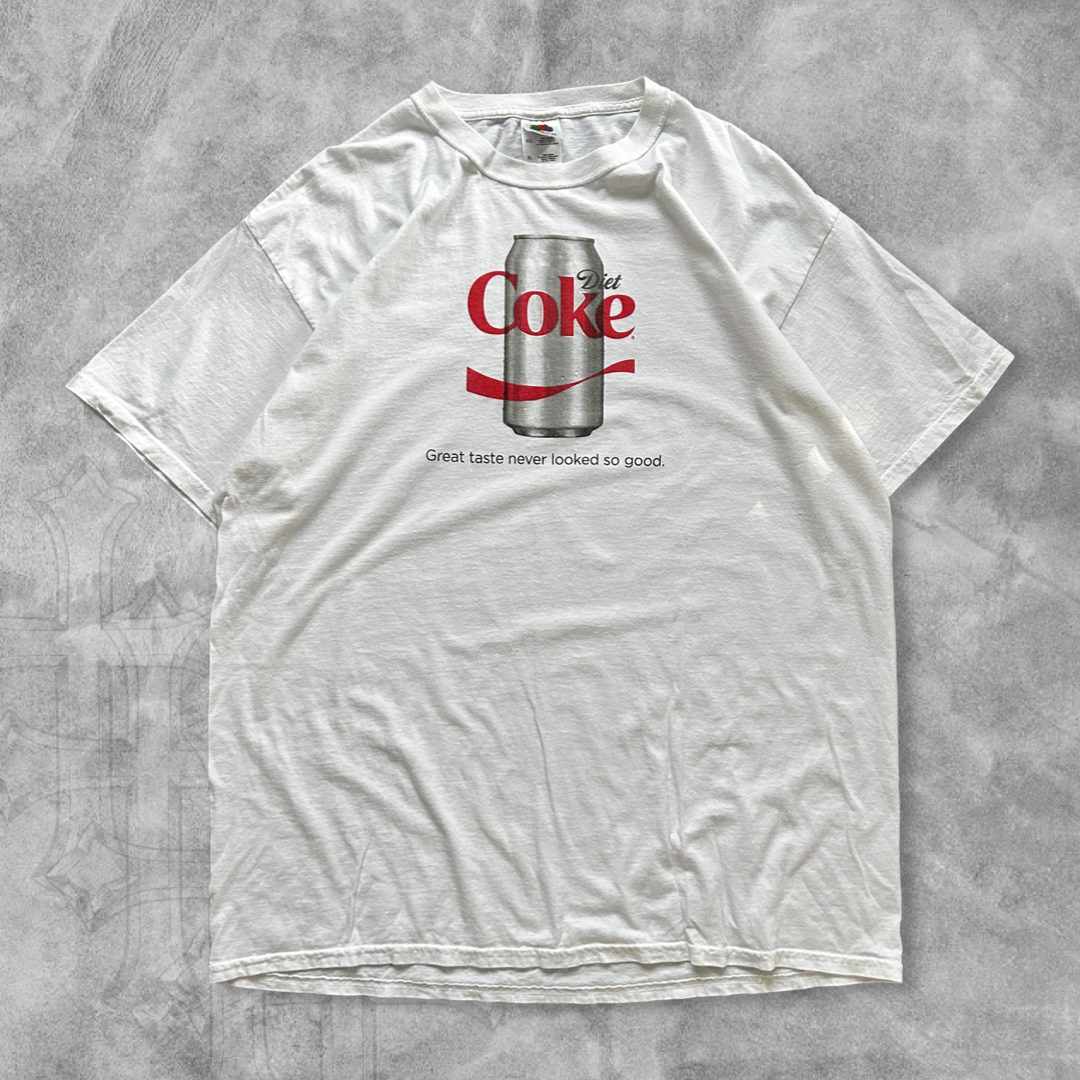 White Diet Coke Shirt 2000s (L)