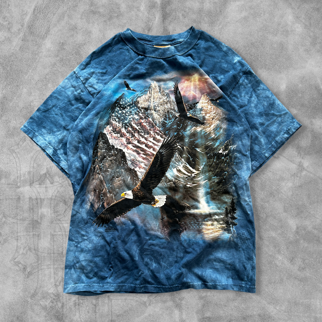 Blue Eagle American Mega Print Shirt 2003 (L)