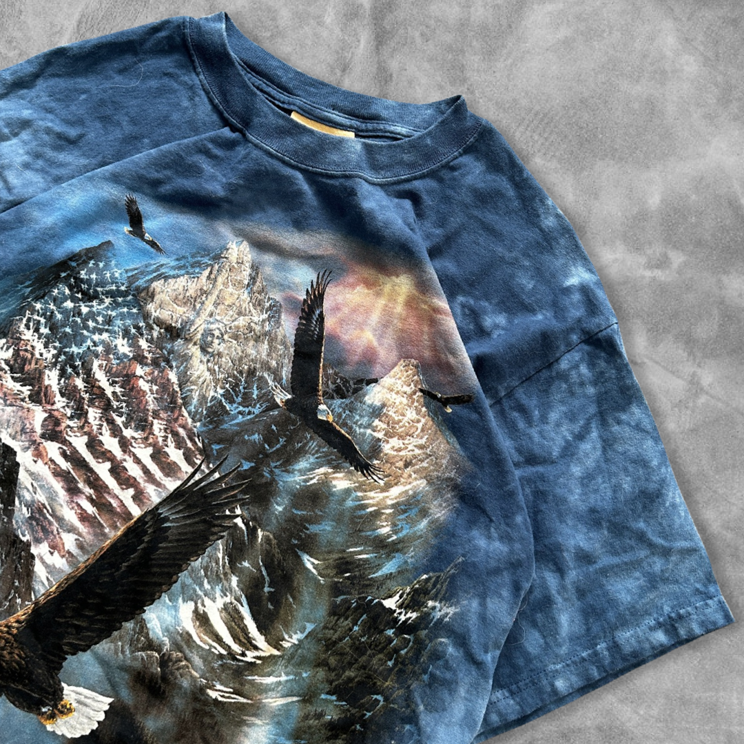 Blue Eagle American Mega Print Shirt 2003 (L)
