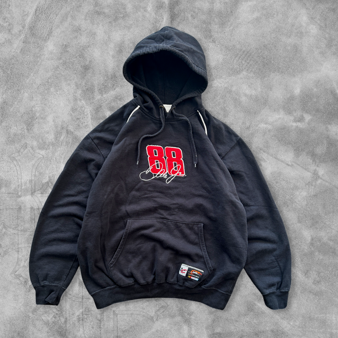 Black Dale Jr Hoodie 1990s (L)