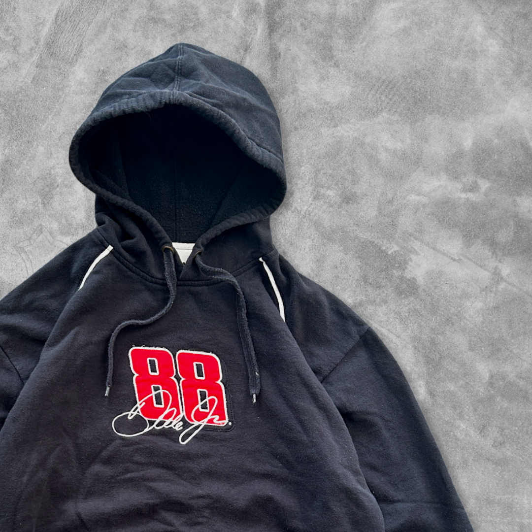 Black Dale Jr Hoodie 1990s (L)