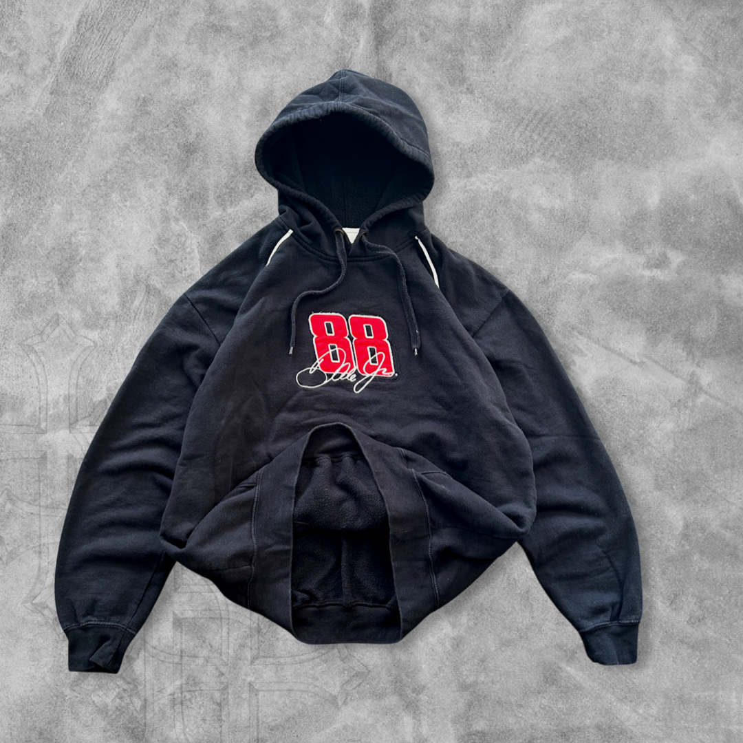 Black Dale Jr Hoodie 1990s (L)