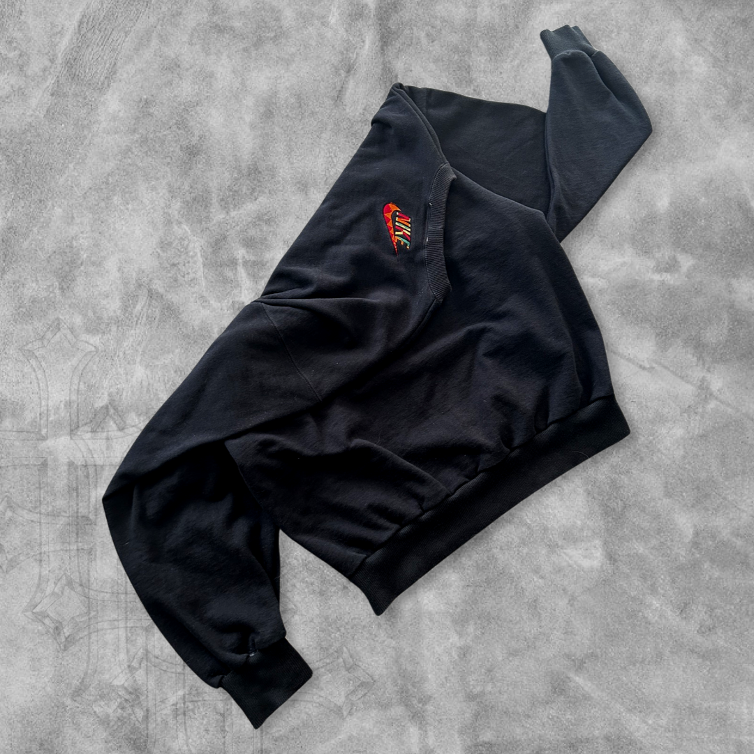 Black Nike Urban Jungle Sweatshirt 1990s (L)