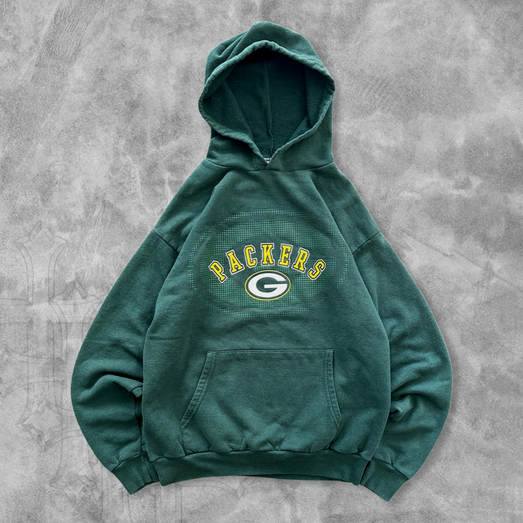 Forrest Green Packers Hoodie 1990s (M)