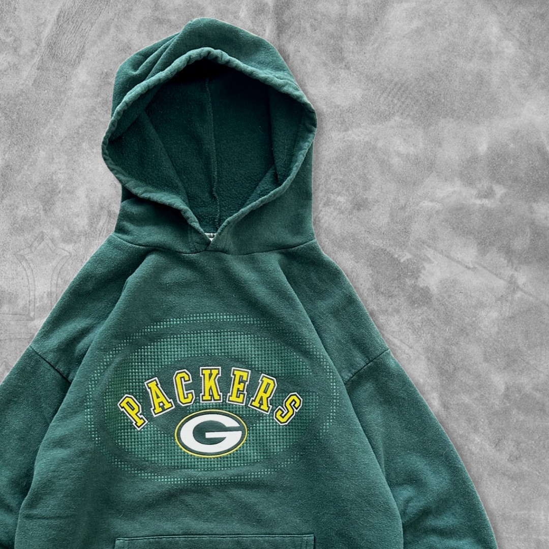 Forrest Green Packers Hoodie 1990s (M)