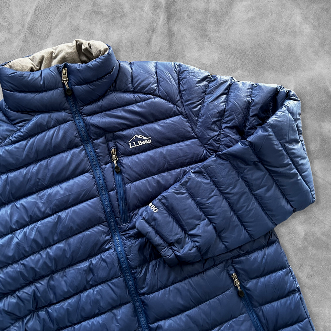 Navy Blue LL Bean 850 Down Jacket 2000s (L)