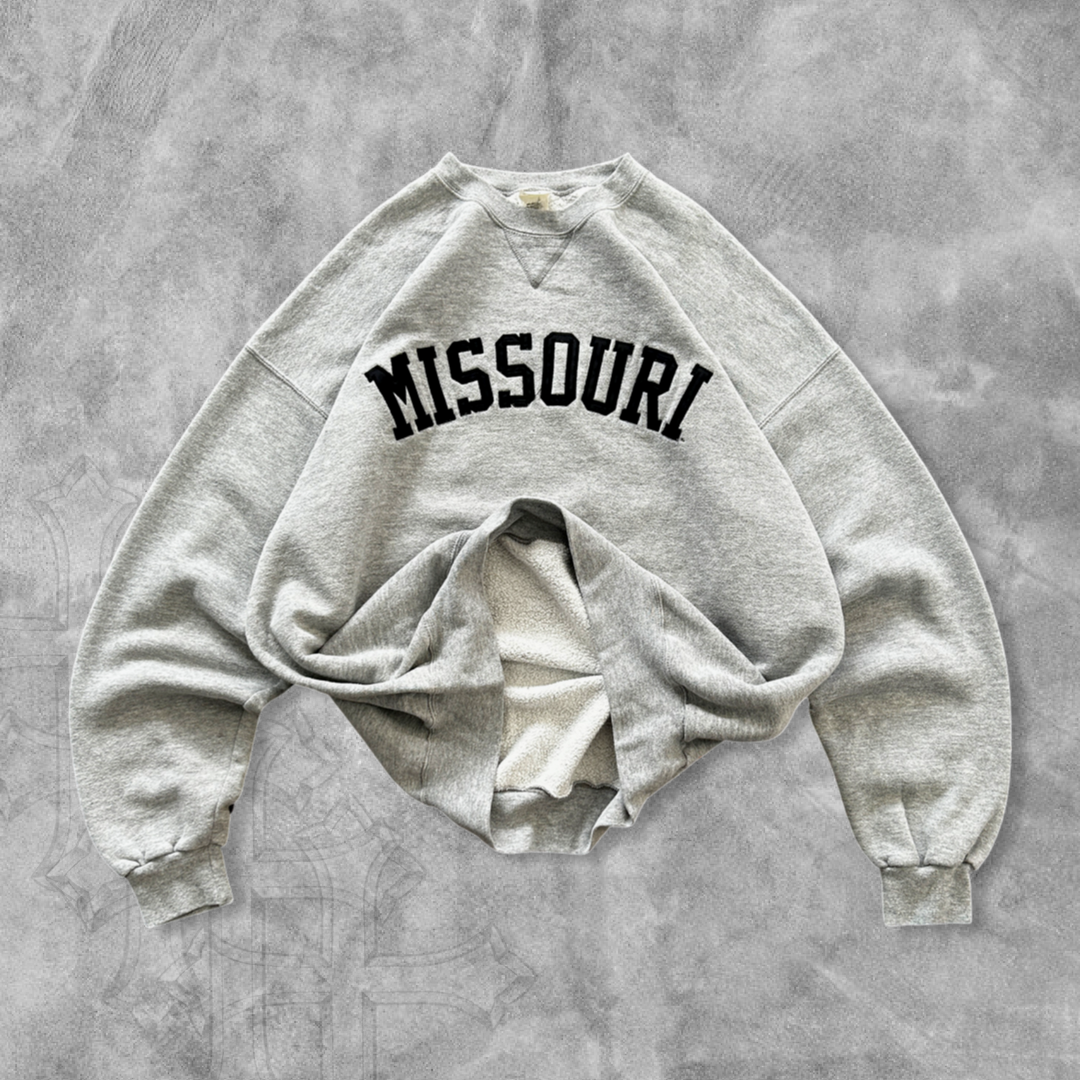 Grey Missouri Sweatshirt 1990s (XL)