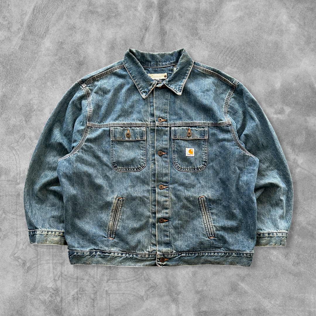Denim Carhartt Trucker Jacket 2000s (XXL)