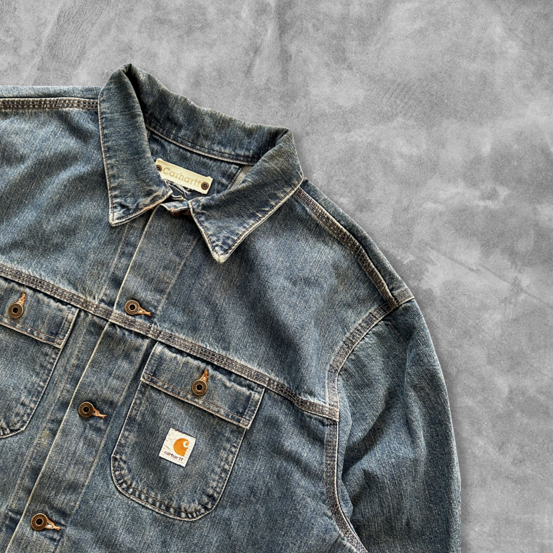 Denim Carhartt Trucker Jacket 2000s (XXL)