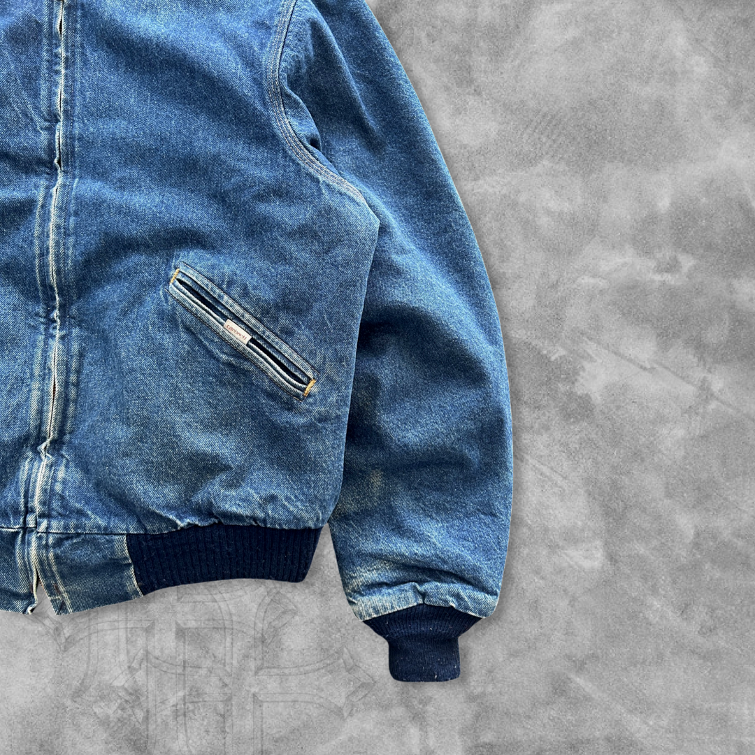 Denim Carhartt Aztec Lined Jacket 1990s (M)