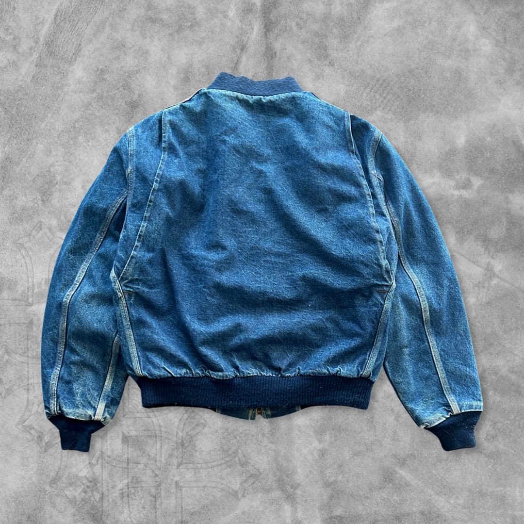 Denim Carhartt Aztec Lined Jacket 1990s (M)