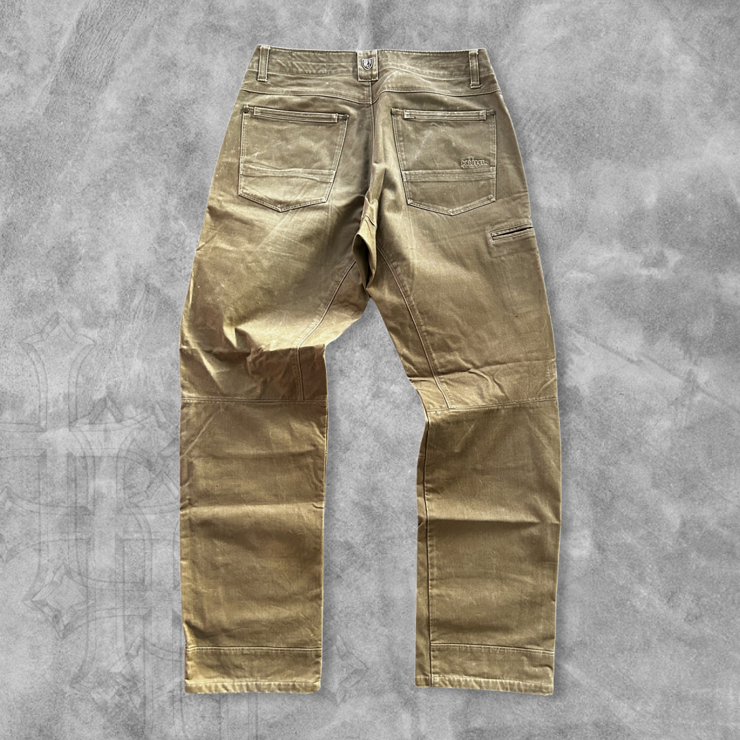 Tan Kuhl Patina Dye Pants 2000s (34x34)