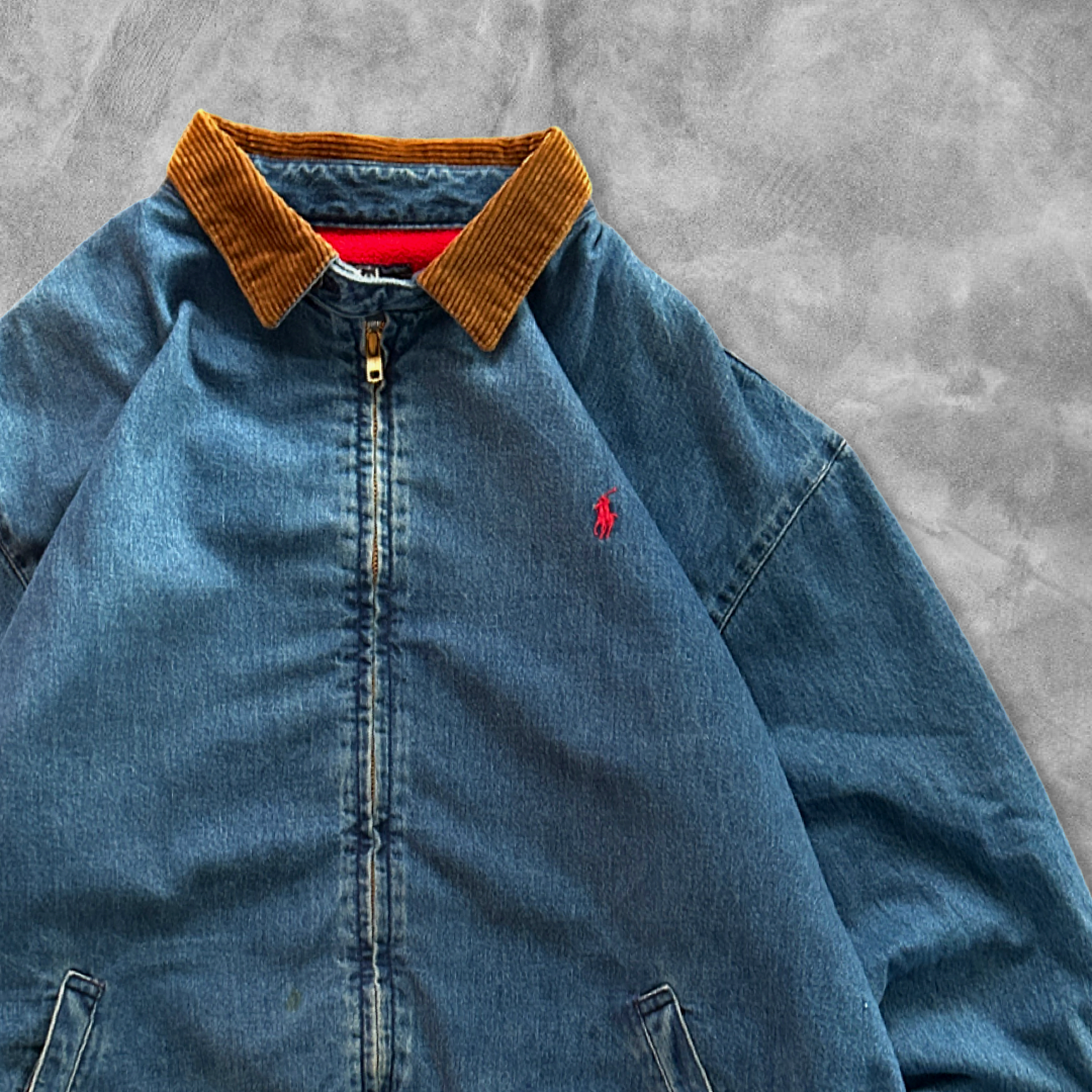 Denim Polo Ralph Lauren Jacket 1990s (L)