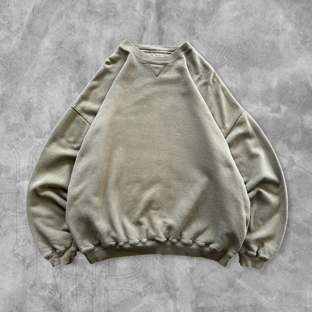 Sage Blank Sweatshirt 1990s (XXL)
