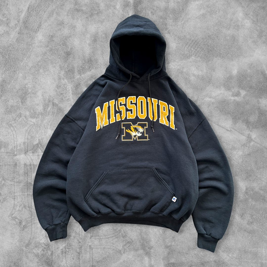 Black Missouri Russell Hoodie 1990s (XL)