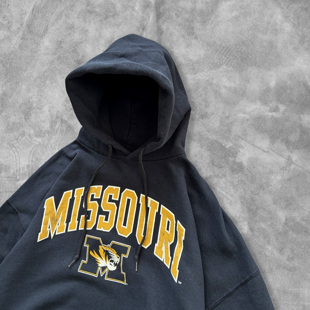 Black Missouri Russell Hoodie 1990s (XL)