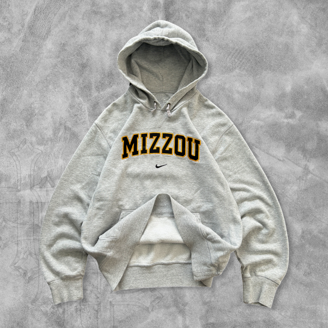 Grey Mizzou Nike Hoodie 2000s (L)