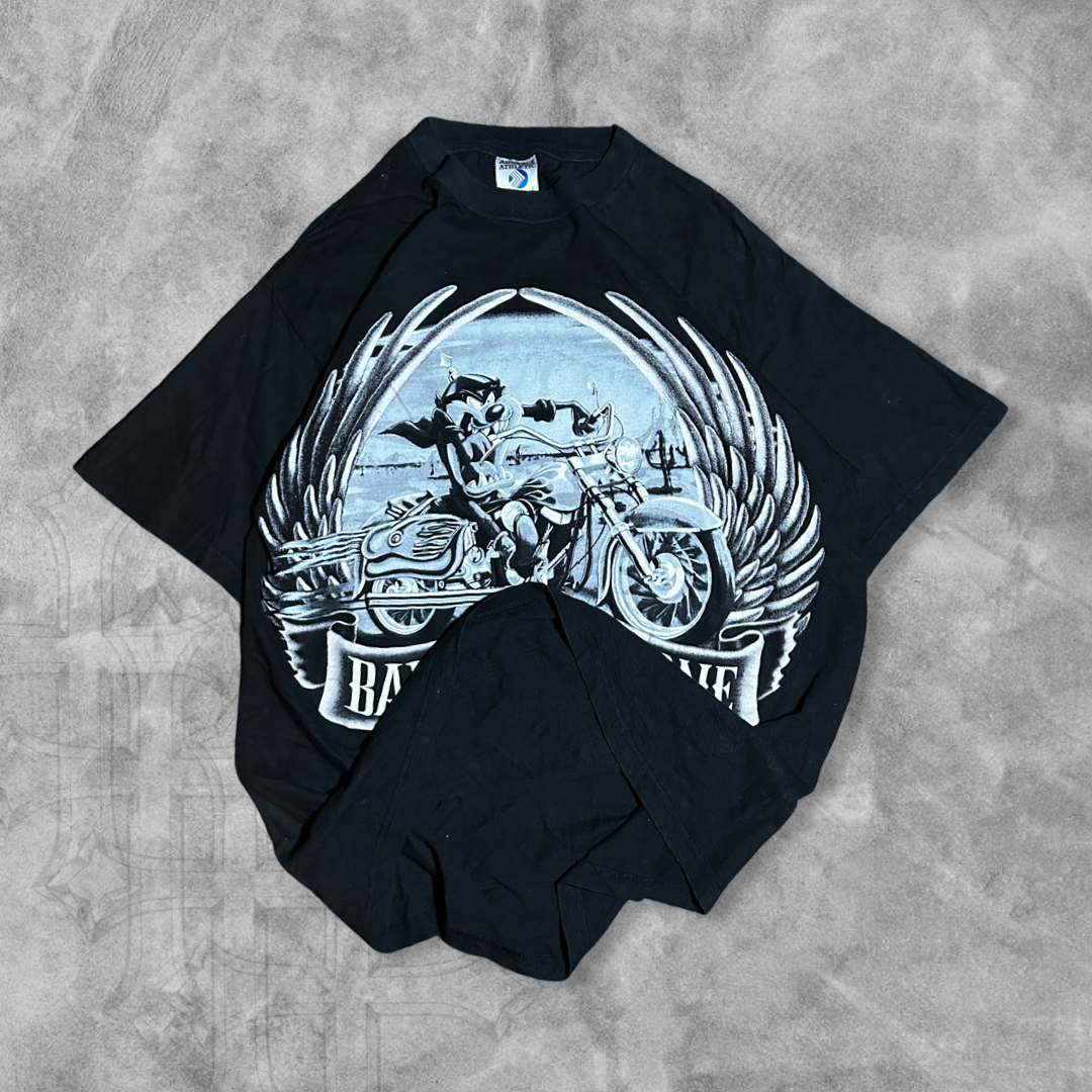 Black Taz Biker Shirt 1996 (L)