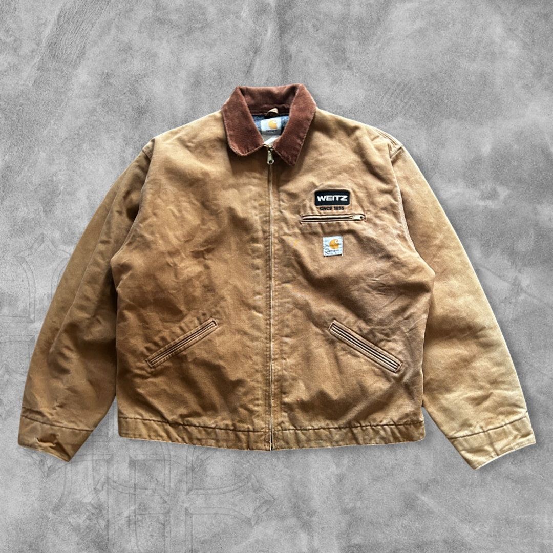 Tan Carhartt Detroit Jacket 2000s (XL)