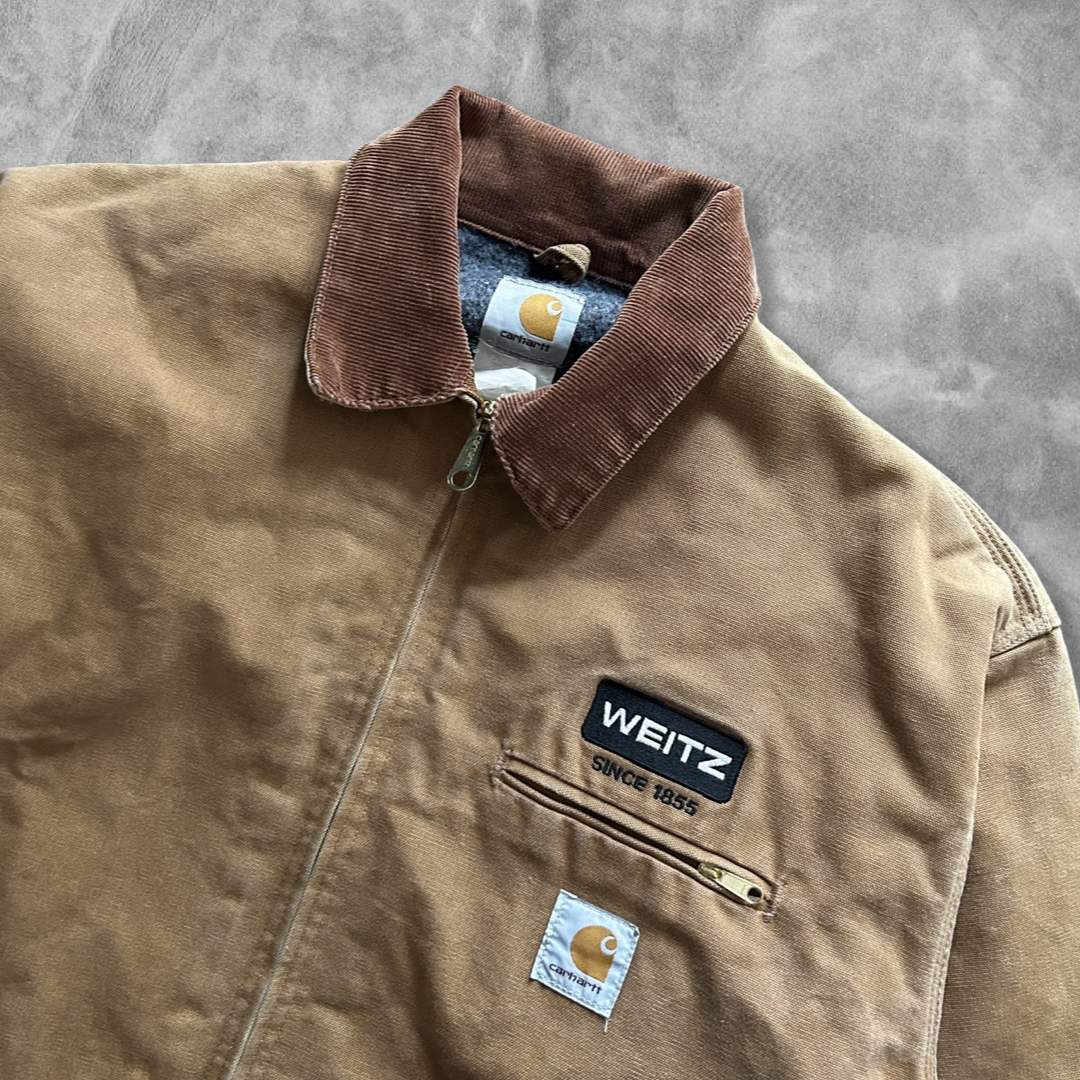 Tan Carhartt Detroit Jacket 2000s (XL)