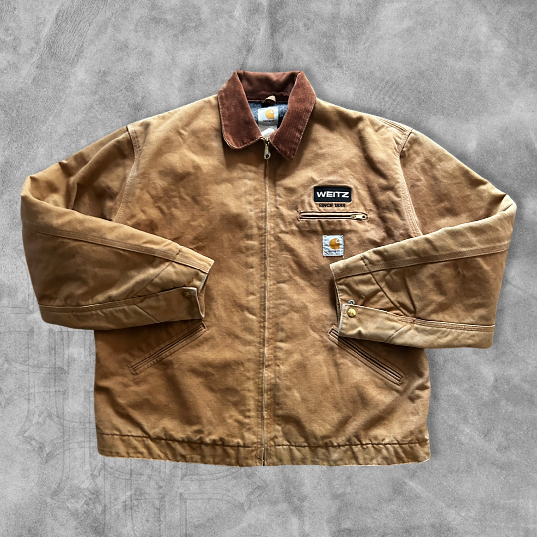 Tan Carhartt Detroit Jacket 2000s (XL)