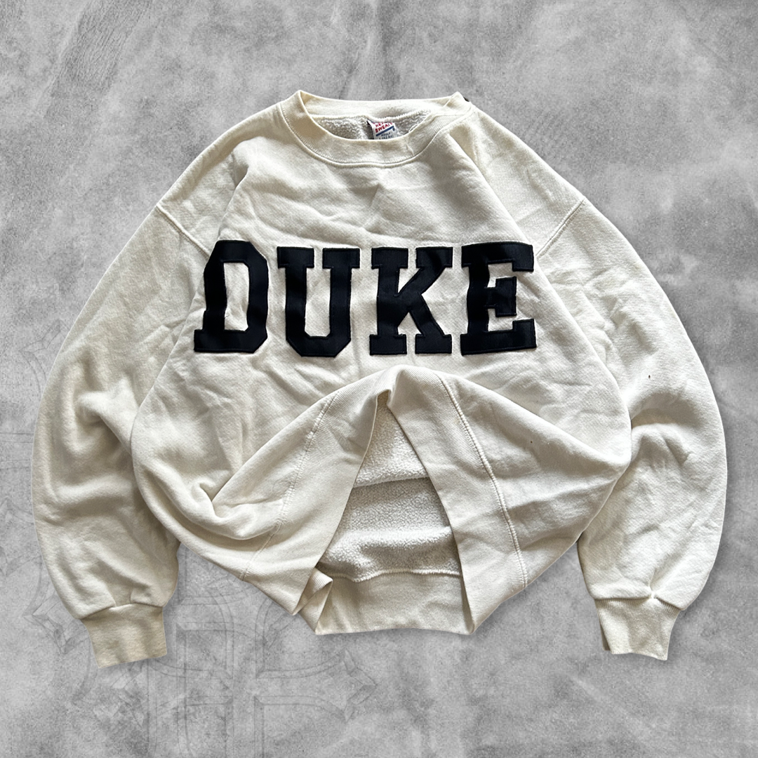 White Duke Sweatshirt 1990s (M)