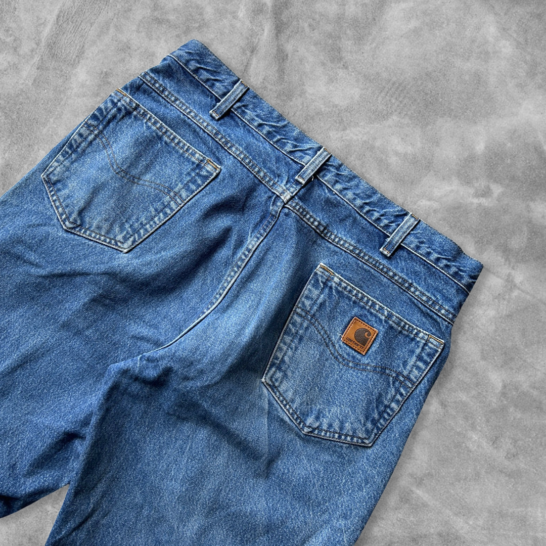 Faded Denim Carhartt Jeans 2000s (38x30)