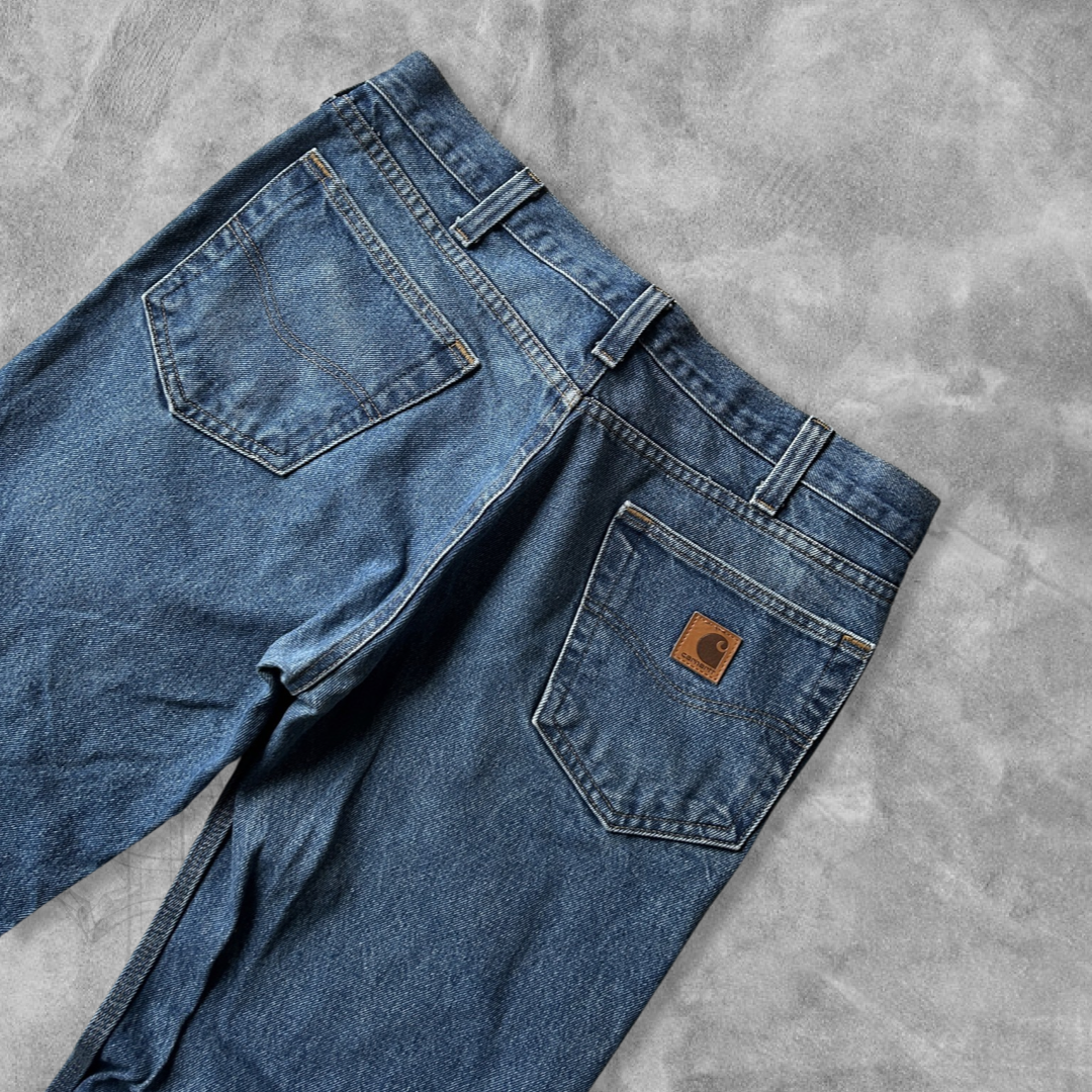 Lightly Faded Denim Carhartt Jeans 2000s (34x30)
