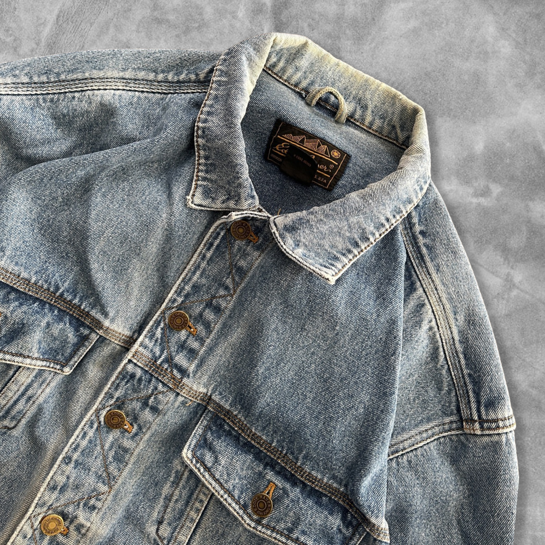 Faded Eddie Bauer Trucker Jacket 1990s (L)