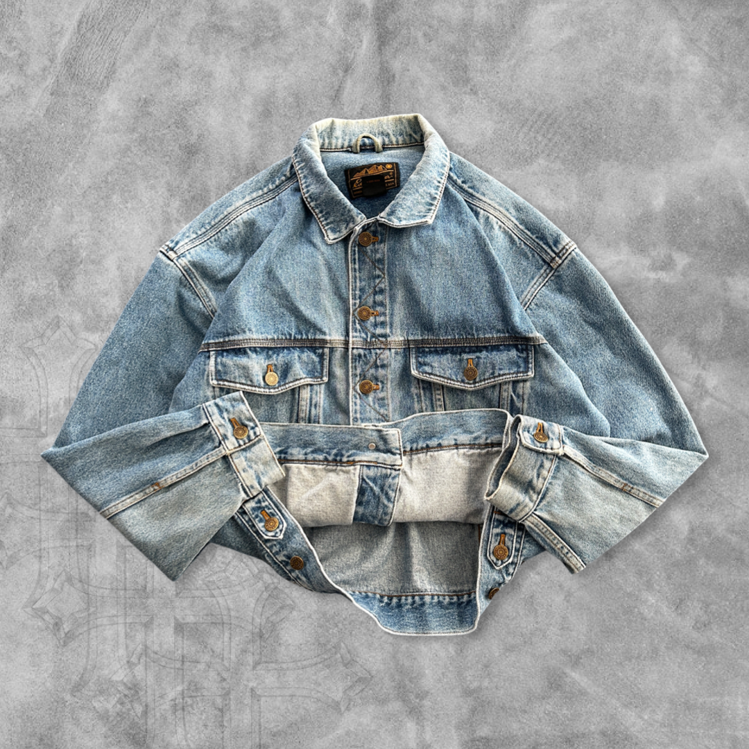 Faded Eddie Bauer Trucker Jacket 1990s (L)