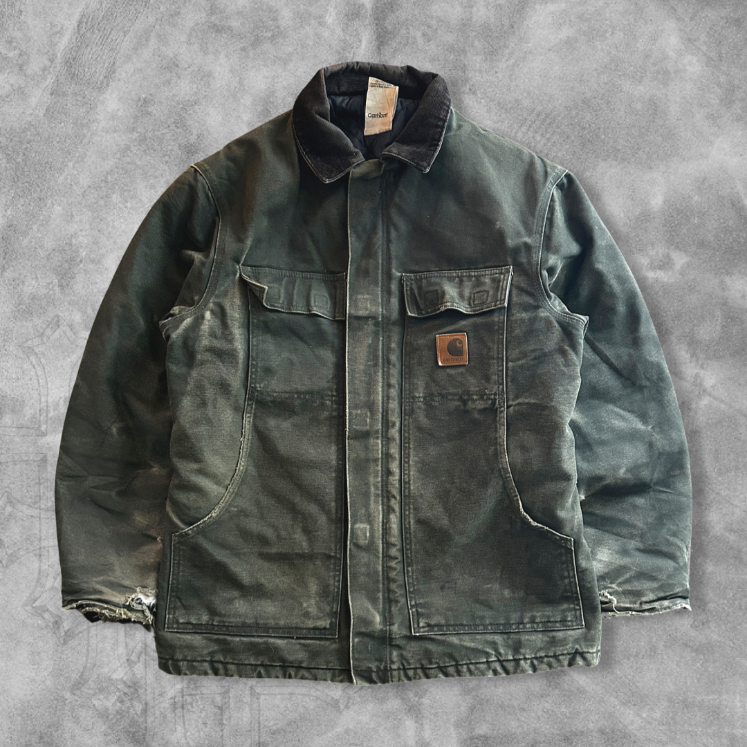 Moss Green Carhartt Barn Jacket 1990s (M)