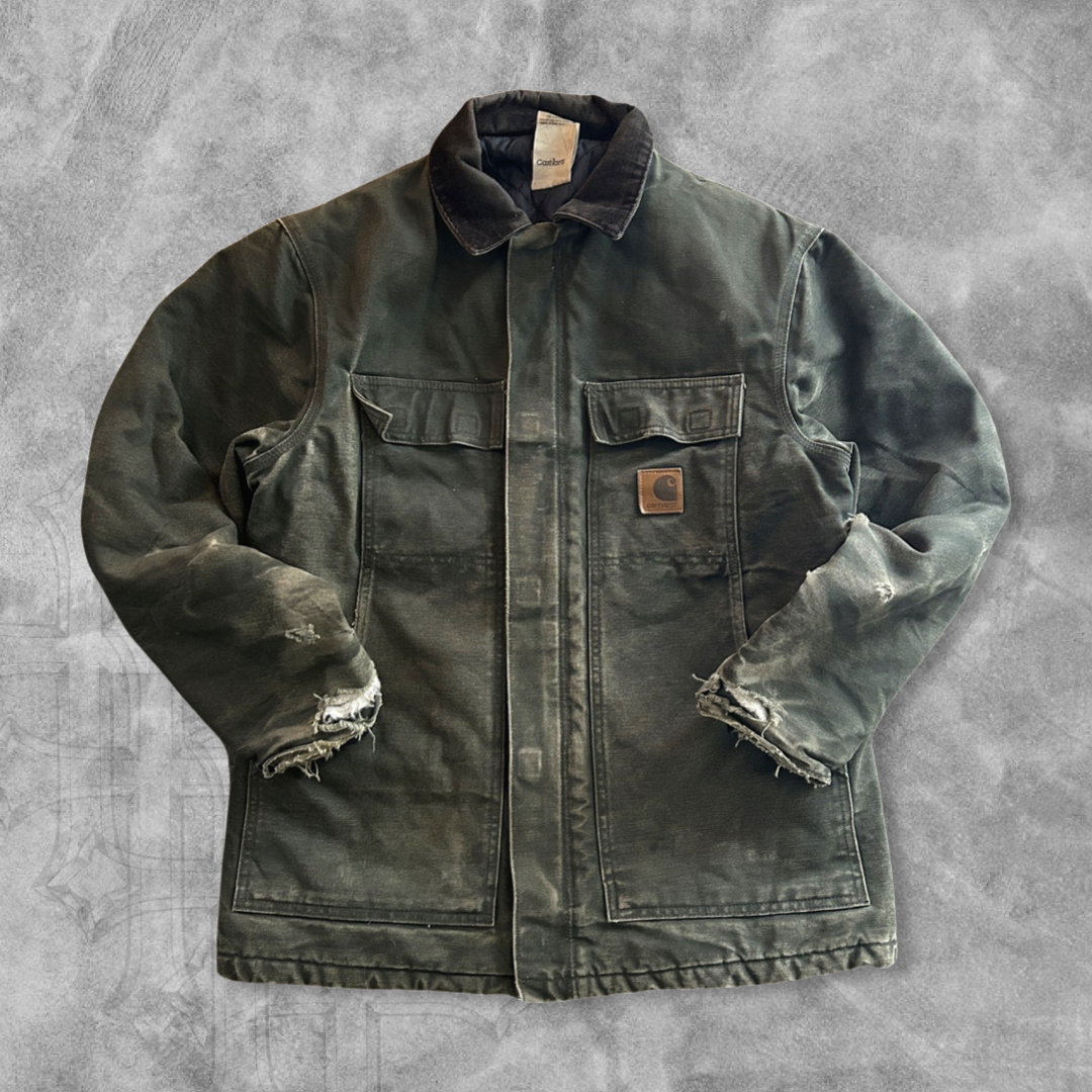 Moss Green Carhartt Barn Jacket 1990s (M)