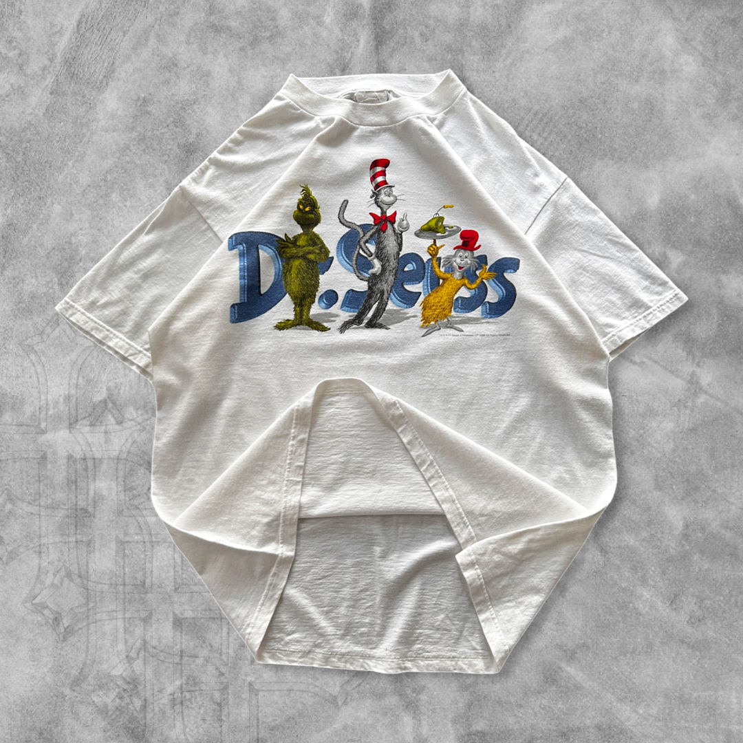 White Dr Seuss Character Shirt 1998 (XL)