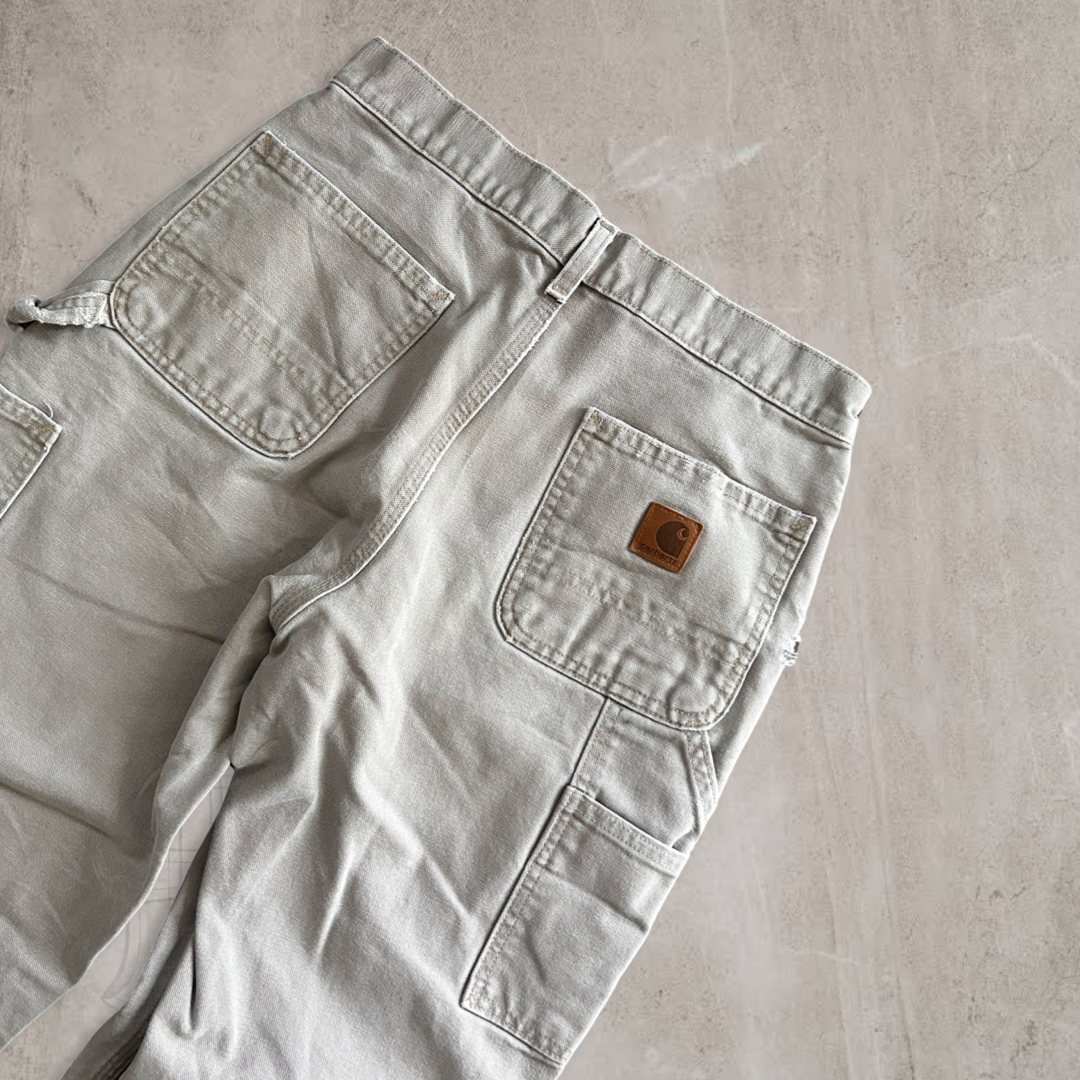 Tan Carhartt Carpenter Pants 1990s (30x30)
