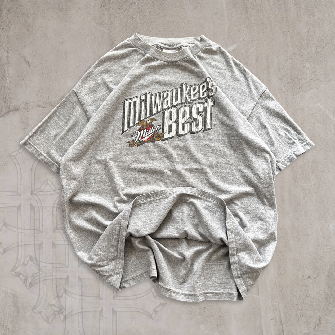 Grey Miller Beer Shirt 2004 (L)