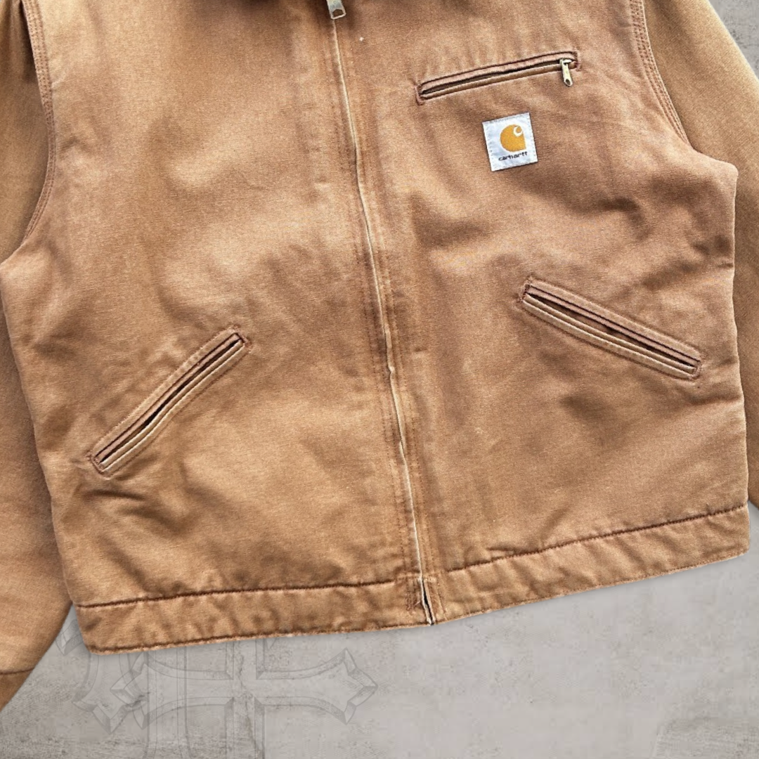 Tan Carhartt Detroit Jacket Y2K 2000s (L)