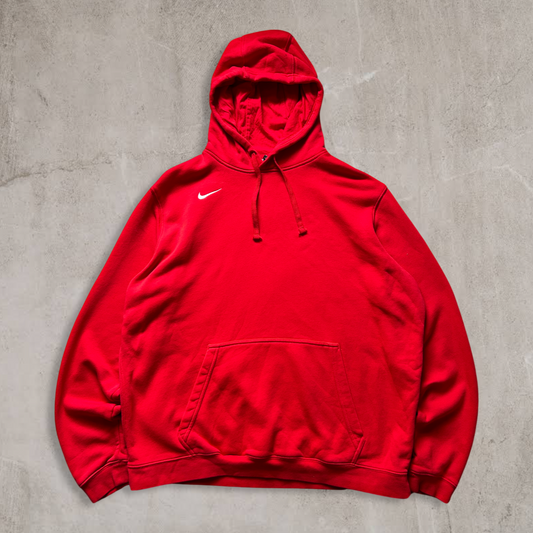 Red Nike Hoodie 2000s (XL)