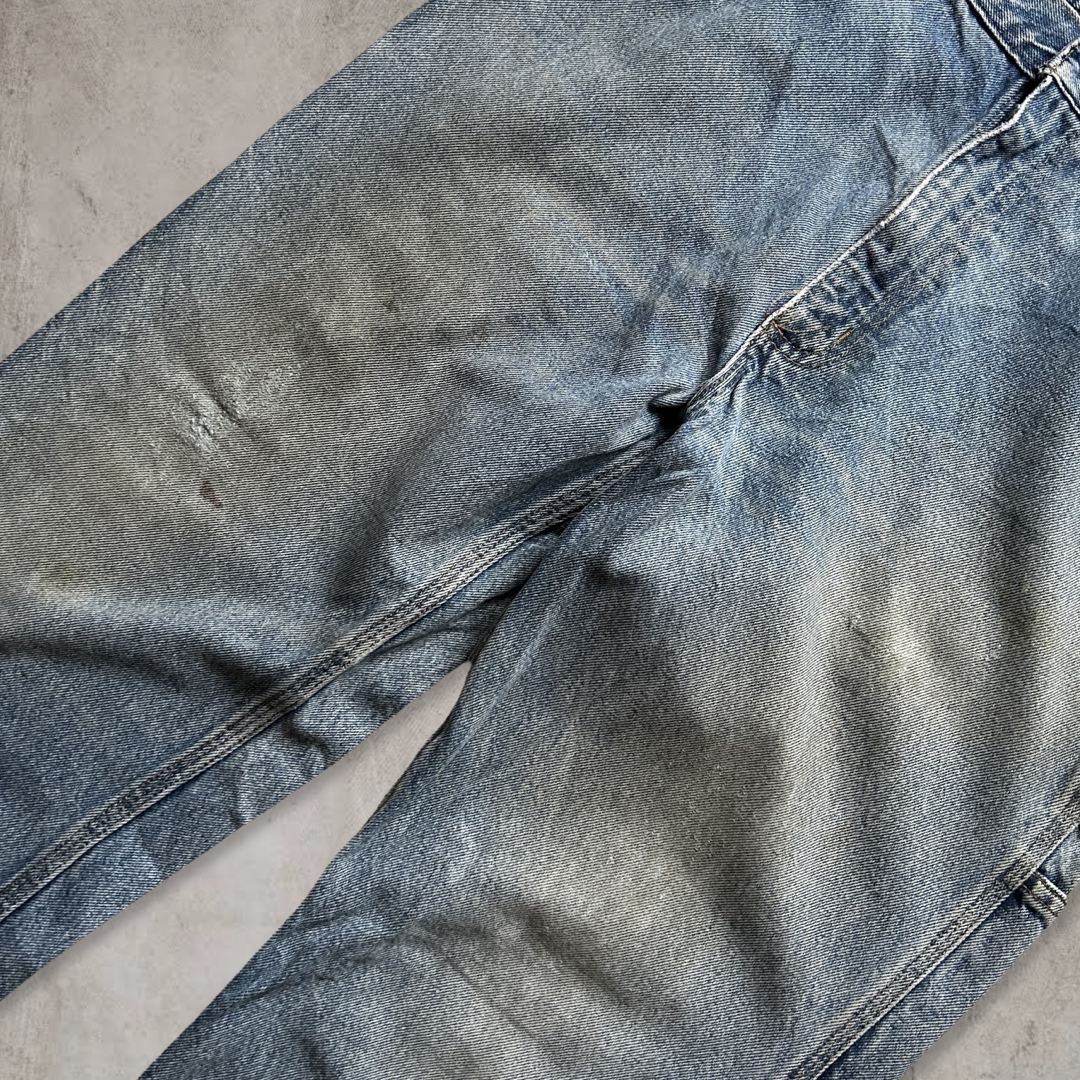 Faded Carhartt Denim Carpenter Jeans 2000s (34x32)