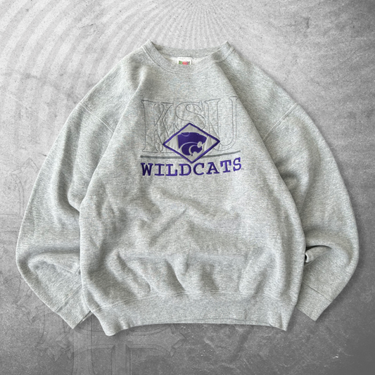 Grey Kansas State Sweatshirt 1990s (XL)