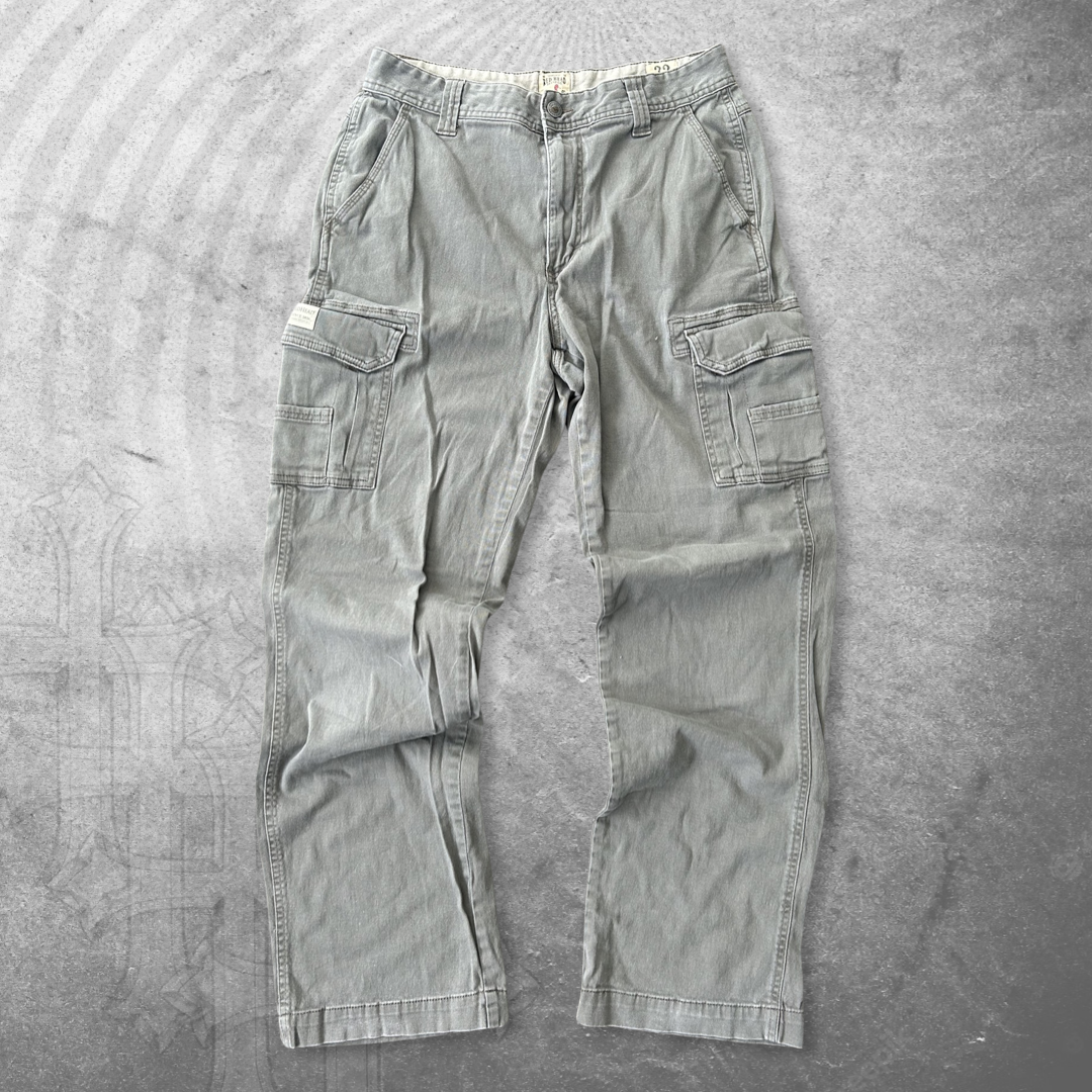 Sage Green Cargo Pants 1990s (32x30)