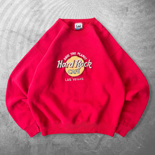 Red Hard Rock Cafe Sweatshirt 1990s (L)