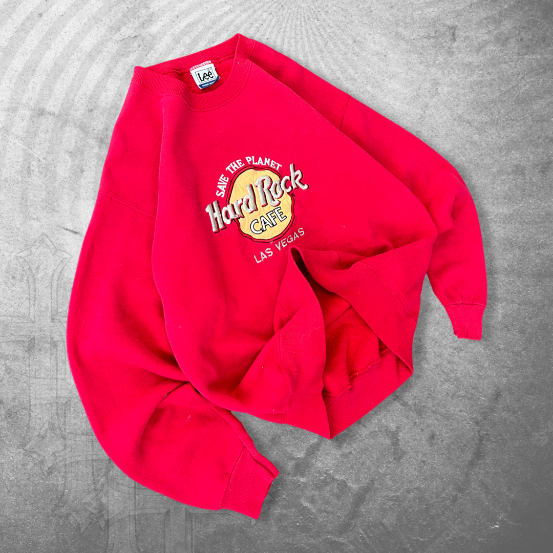 Red Hard Rock Cafe Sweatshirt 1990s (L)