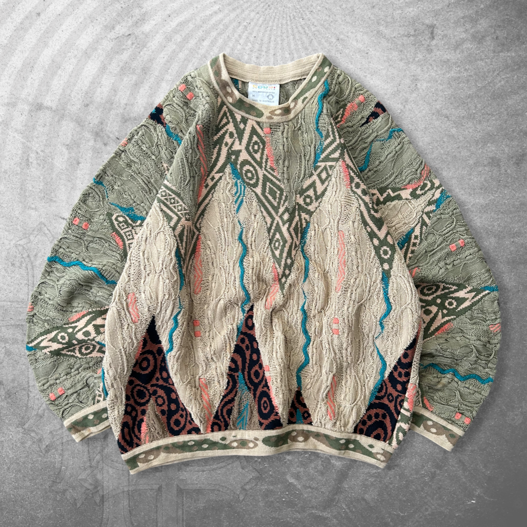Multicolor Coogi Sweater 1990s (L)