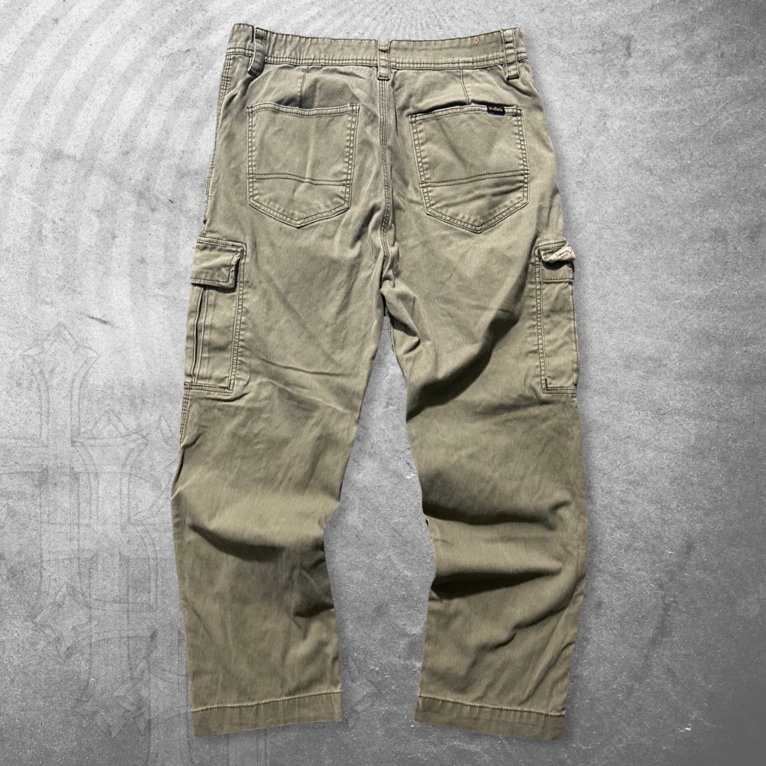 Sage Green Cargo Pants 1990s (32x29)