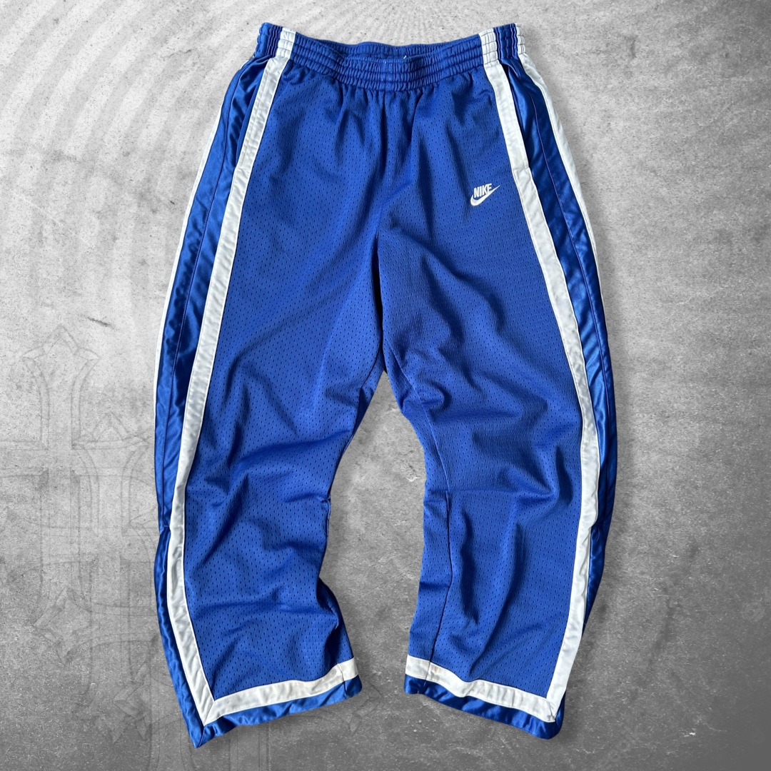 Cobalt Blue Nike Mesh Sweatpants (2000s) (L)
