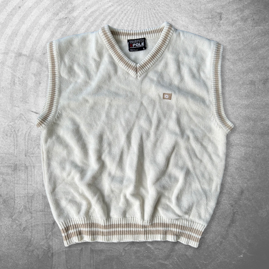 Cream South Pole Sweater Vest 2000s (L)