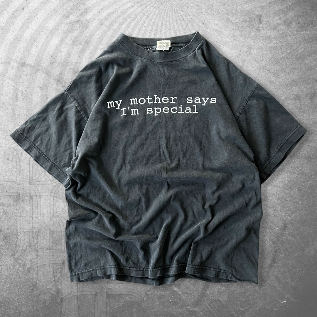 Faded Black My Mother Says I’m Special Shirt 1990 (M)